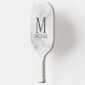 Klassiek gepersonaliseerd monogram en naam Pickleb Pickleball Paddle (Links)