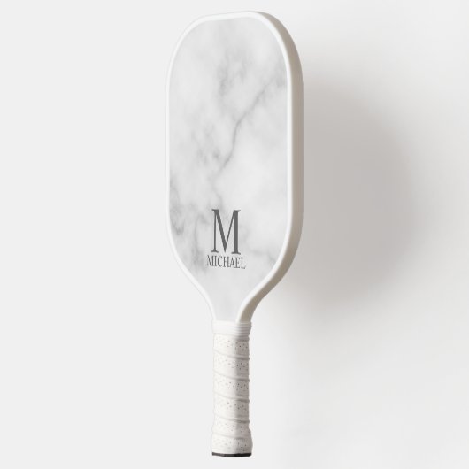 Klassiek gepersonaliseerd monogram en naam Pickleb Pickleball Paddle (Links)
