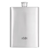 Klassiek gepersonaliseerd monogram flacon (Voorkant)