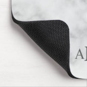 Klassiek gepersonaliseerd monogram muismat (Hoek)