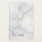 Klassiek gepersonaliseerd monogram planner (Voorkant)