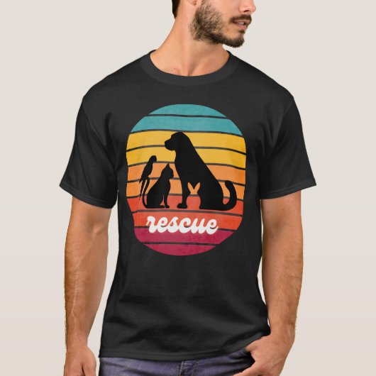 Klassiek gered alle dieren t-shirt (Voorkant)