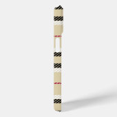 "Klassiek geruit patroon" iPhone hoesje (Achterkant / Rechts)