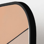 Klassiek geruit patroon pickleball paddle (Links Detail)