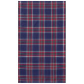 Klassiek geschilderd in marine en rood tafelkleed (Voorkant)