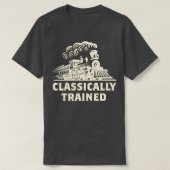 Klassiek geschoolde  trein t-shirt (Design voorkant)