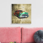 Klassiek gesneden Canvas Afdruk (Insitu (Woonkamer))