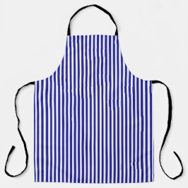 KLASSIEK GESTREEPT BLAUW EN WIT SCHORT