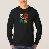 Klassiek getraind - Retro Gaming Raglan T-shirt (Voorkant)