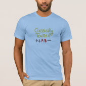 Klassiek getraind t-shirt (Voorkant)