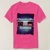 Klassiek getraind t-shirt (Design voorkant)