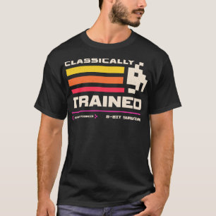 Klassiek getraind voor retro gamers t-shirt