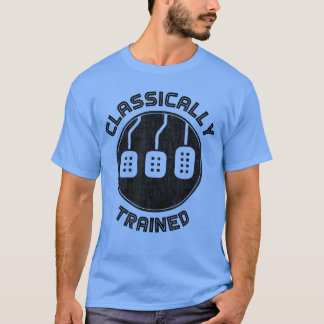 Klassiek getrainde Funnyhree Pedals Car Guys cadea T-shirt
