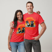 Klassiek getrainde gammingvrienden t-shirt (Unisex)