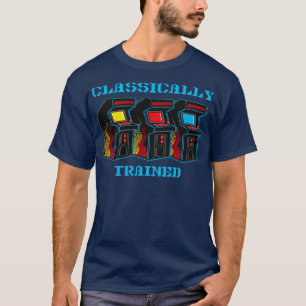 Klassiek getrainde video arcade spel Retro 80s T-shirt