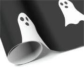 Klassiek Ghost Wrapping Paper (zwart) Cadeaupapier (Rol Hoek)
