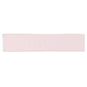 Klassiek Gingham voor de Vroege Herfst | Gedempte Korte Tafelloper (Horizontaal)