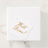 Klassiek goed gedaan felicitatie notitie cadeau La Bedankjes Labels (In situ)