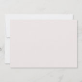 Klassiek Gold Cross Religieuze Foto Baptisme Bedankkaart (Achterkant)