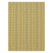 Klassiek Gold Glitter Floral Pattern Tafelkleed (Voorkant)