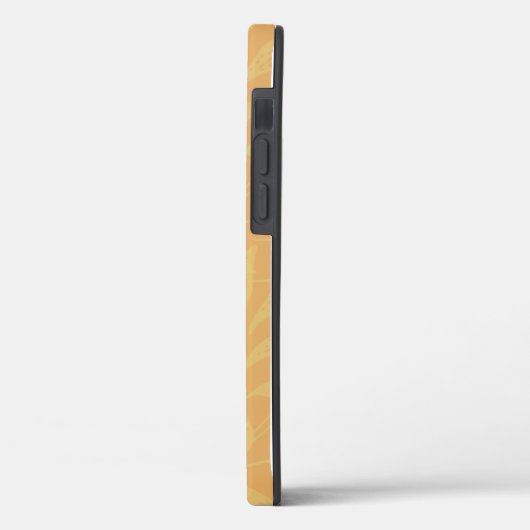 Klassiek Gold Leaf Ocher Elegant Patroon Case-Mate iPhone Case (Achterkant / Links)