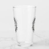 Klassiek golf hole in one gepersonaliseerd glas (Links)
