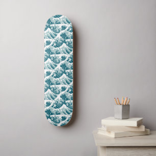 Klassiek golfpatroon persoonlijk skateboard