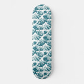 Klassiek golfpatroon persoonlijk skateboard (Voorkant)
