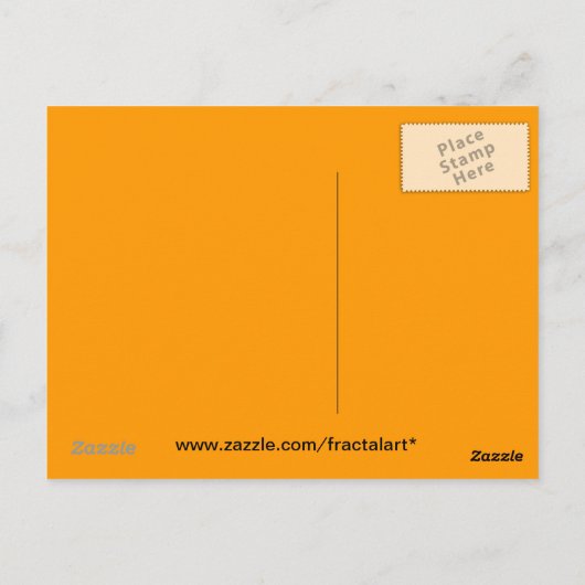 Klassiek goud briefkaart (Achterkant)