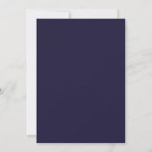 Klassiek gouden lijst Koninklijk Monogram Trouwfee Save The Date (Achterkant)