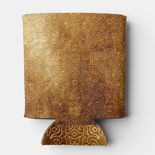 Klassiek gouden metalen Bord Blikjeskoeler (Achterkant)