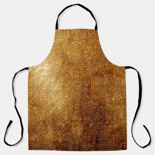 Klassiek gouden metalen Bord Schort