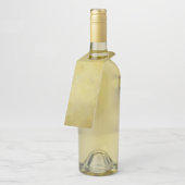 Klassiek gouden textuur sjabloon flessenhanger (Schuin)