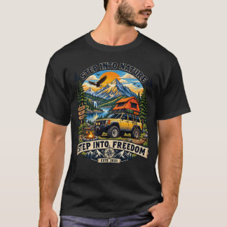 Klassiek Grafisch T-Shirt – Retro Stijl Casual Str