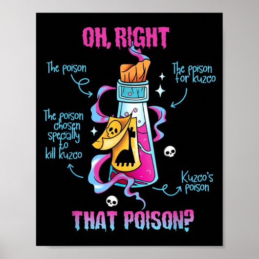 Klassiek Grappig Drink Me Oh Right Dat Ison-llama  Poster (Voorkant)