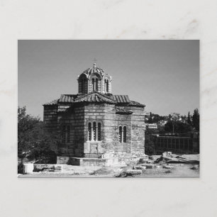 Klassiek Griekenland Athene Kerk van de Heilige Ap Briefkaart