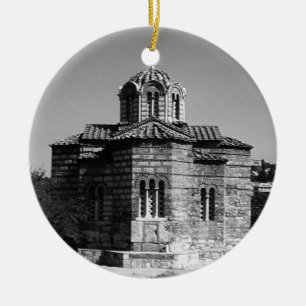 Klassiek Griekenland Athene Kerk van de Heilige Ap Keramisch Ornament