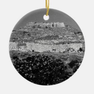 Klassiek Griekenland Athene Mycenae akropolis over Keramisch Ornament