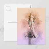 Klassiek grieks beeld van Apollo Briefkaart (Voorkant / Achterkant)