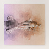 Klassiek grieks beeld van Apollo Legpuzzel (Horizontaal)