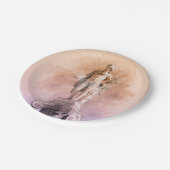 Klassiek grieks beeld van Apollo Papieren Bordje (Gekanteld)