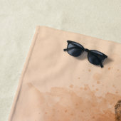 Klassiek grieks beeld van Apollo Strandlaken (In situ)