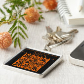 Klassiek Grieks geïnspireerd gepersonaliseerd Sleutelhanger (Zijkant)