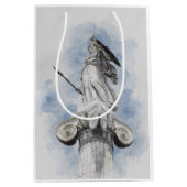 Klassiek griekstandbeeld Athena Medium Cadeauzakje (Voorkant)