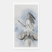 Klassiek griekstandbeeld Athena Servet (Voorkant)