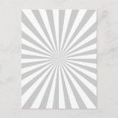 Klassiek grijs Burst Wheel past dit aan! Briefkaart (Voorkant)