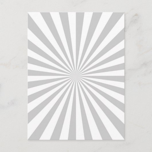 Klassiek grijs Burst Wheel past dit aan! Briefkaart (Voorkant)