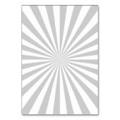Klassiek grijs Burst Wheel past dit aan! Kaart (Voorkant)