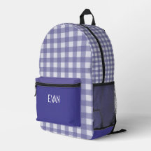 Klassiek grijs geruit patroon Persoonlijke school