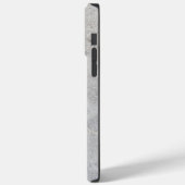 Klassiek grijs marmer Case-Mate iPhone case (Achterkant / Links)